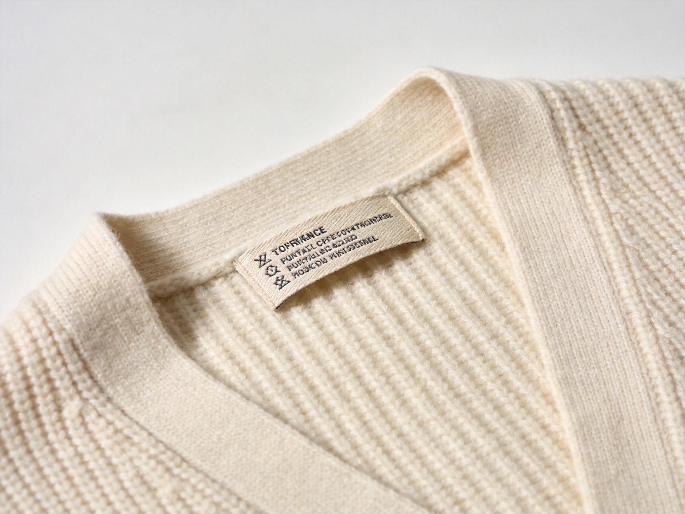 Knitwear care labeling compliance guide — garment care labels on knitted sweaters and cardigans for international B2B trade