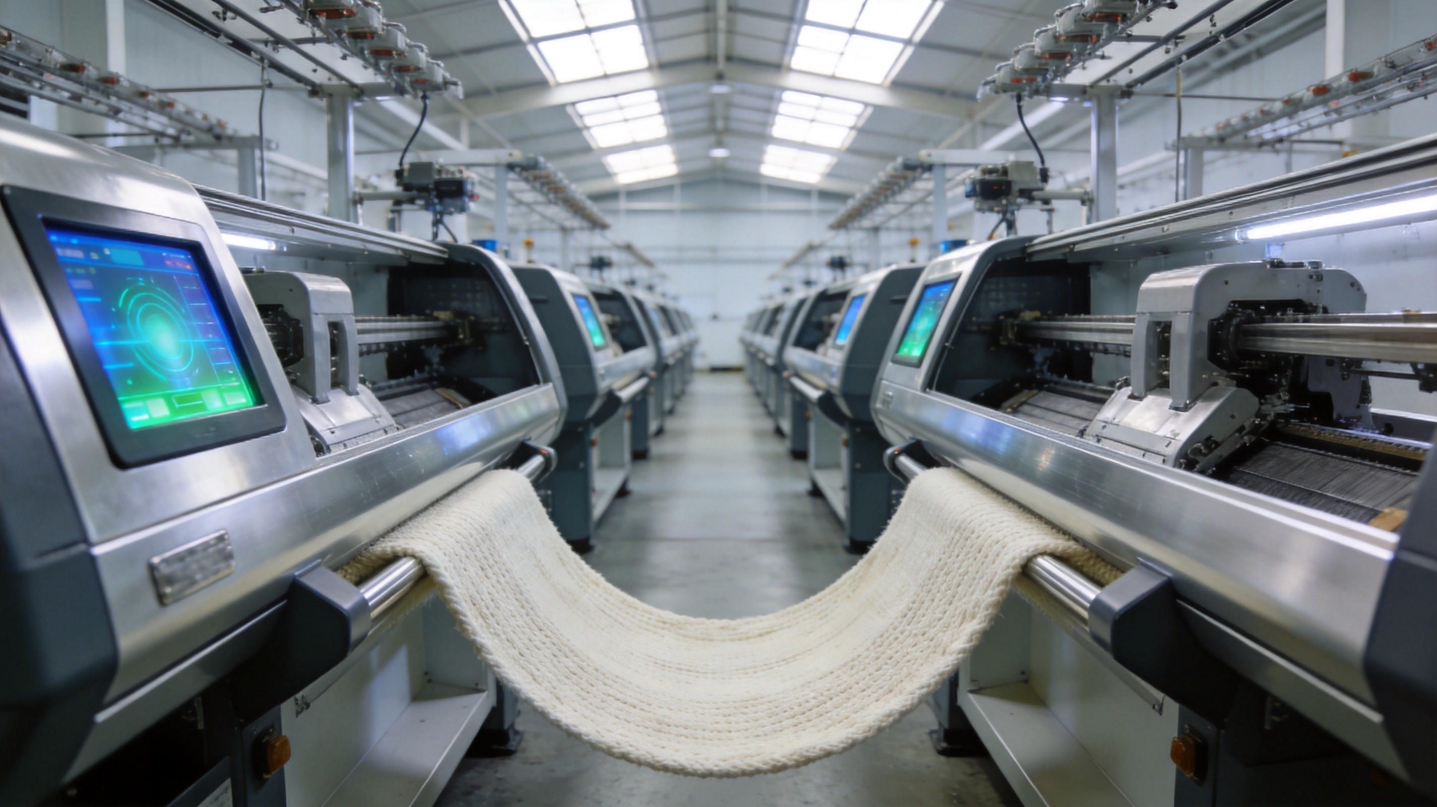 Dalang knitwear capital smart manufacturing computerized flat knitting machines B2B sourcing