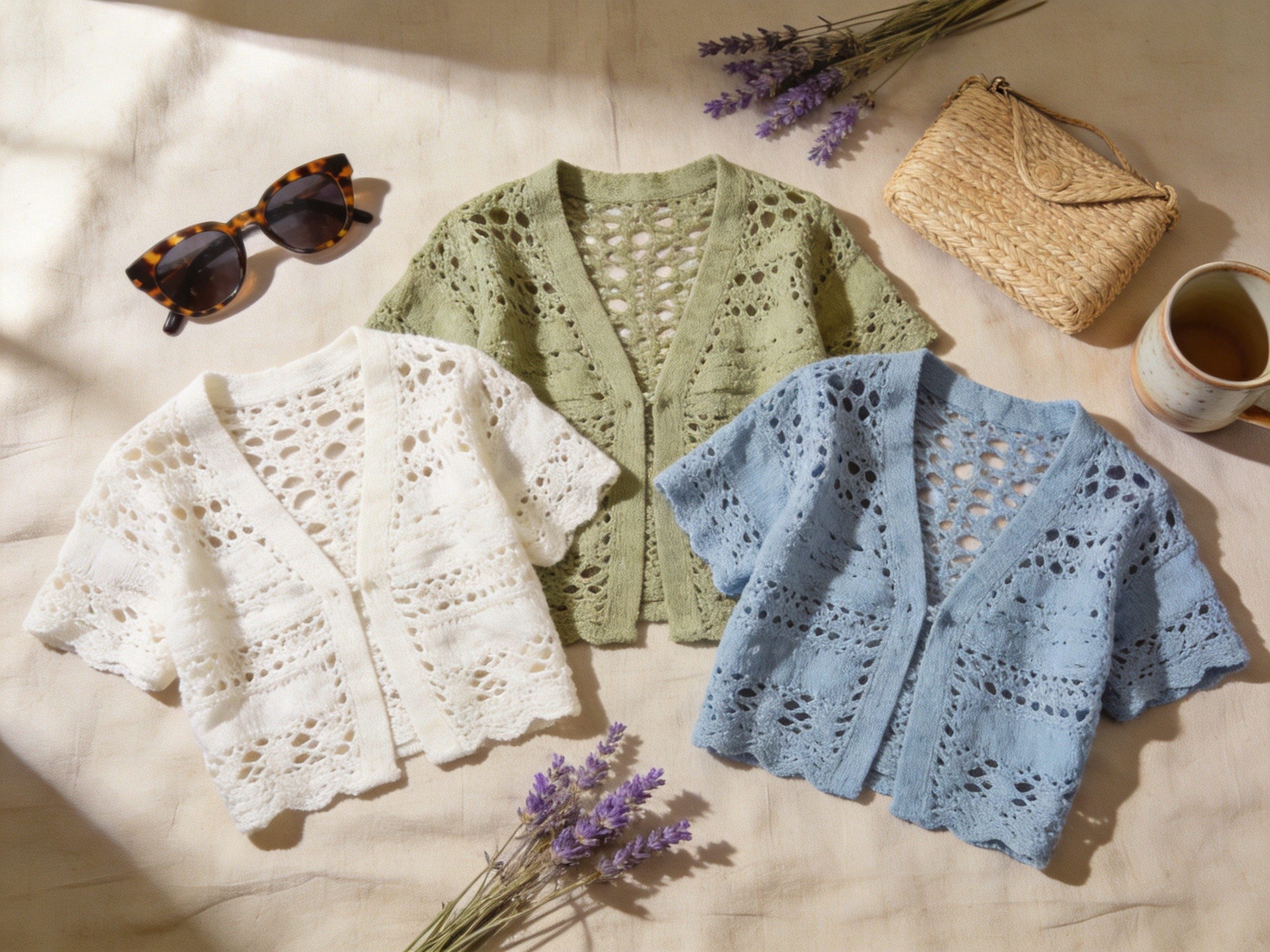 Summer Lightweight Knitwear Crochet Cardigan B2B Guide